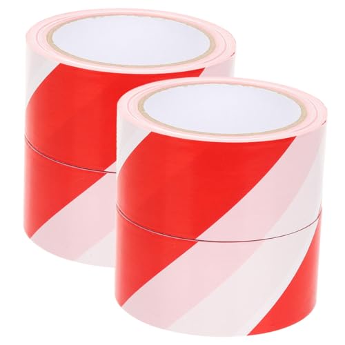POPETPOP 4 Rollen Absperrband Warnband Rot Weiß Pe Nicht Klebend Sicherheitsband Markierung Flatterband für Baustellen Gefahrenabsperrung und Party Dekoration POPETPOP 4 Rollen Absperrband Warnband Rot Weiß Pe Nicht Klebend Sicherheitsband Markierung Flatterband für Baustellen Gefahrenabsperrung und Party Dekoration von POPETPOP