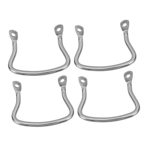 POPETPOP 4 Stück Edelstahl Topf Ohr Abnehmbarer Topfgriff Doppelohrgriffe Ersatz-Pfannenseitengriff Topfseitengriff aus Edelstahl Universal Pot Griff Wok-Topfgriff Rostfreier Silber POPETPOP 4 Stück Edelstahl Topf Ohr Abnehmbarer Topfgriff Doppelohrgriffe Ersatz-Pfannenseitengriff Topfseitengriff aus Edelstahl Universal Pot Griff Wok-Topfgriff Rostfreier Silber von POPETPOP