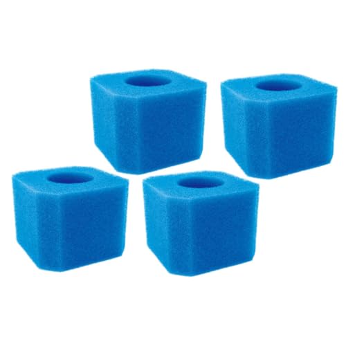 POPETPOP 4stücke Hochleistungs-Filter-schwämme Für Pools Quadratische Strainer-schwämme Für Indoor Und Outdoor-Pools Installieren Reinigen von POPETPOP