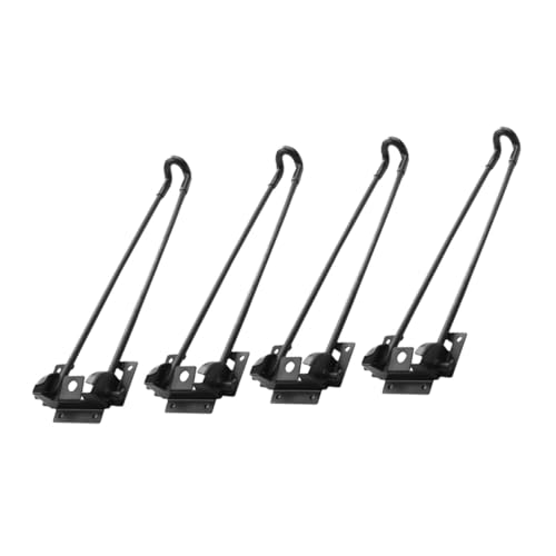 POPETPOP 4 Stück Klappbare Tischbeine Haarnadel Möbelbeine für DIY Projekte Stabil und Platzsparend für Couchtische und Schreibtische ohne Schrauben POPETPOP 4 Stück Klappbare Tischbeine Haarnadel Möbelbeine für DIY Projekte Stabil und Platzsparend für Couchtische und Schreibtische ohne Schrauben von POPETPOP