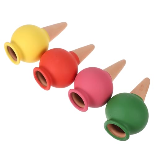 POPETPOP 4 Stück Selbstbewässernde Keramik-pflanzenspieße Für Automatische Bewässerungstöpfe Zimmerpflanzen Selbstbewässerungssystem Automatische Tropfbewässerung Für Pflanzen Im Freien von POPETPOP