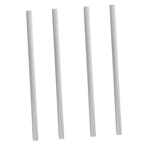 POPETPOP 4 Stück Küchenschrankgriffe aus Langlebigem Aluminiumlegierung Mattierte Möbelgriffe mit Lochabstand Einfache Montage Modernes Minimalistisches Design für Küche und Badschränke von POPETPOP