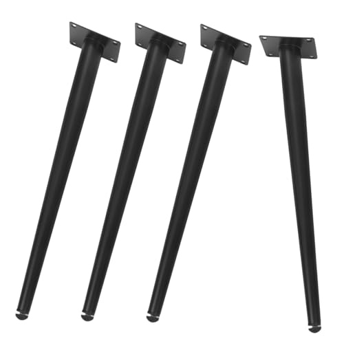 POPETPOP 4stücke Metall-möbelbeine Im Konischen Stil Ersatzbeine Für Sofa Schrank Tisch Stuhl Möbelstützen Mit Fester Haltekraft Und Einfacher Installation von POPETPOP