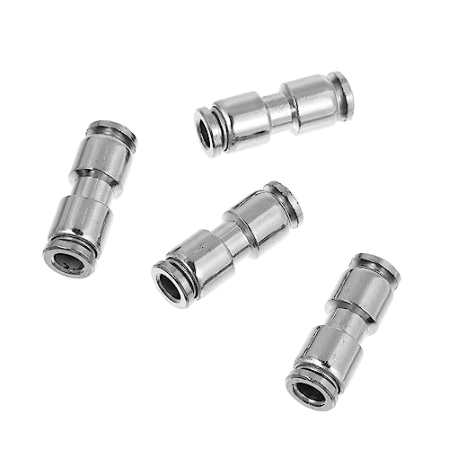 POPETPOP 4 Stück Teiliges Pneumatische Schnellkupplungen aus Edelstahl und Zinklegierung Schlauchkompressor Verbinder mit Rostfreiem Langlebigem Material für Druckluftwerkzeuge und POPETPOP 4 Stück Teiliges Pneumatische Schnellkupplungen aus Edelstahl und Zinklegierung Schlauchkompressor Verbinder mit Rostfreiem Langlebigem Material für Druckluftwerkzeuge und von POPETPOP