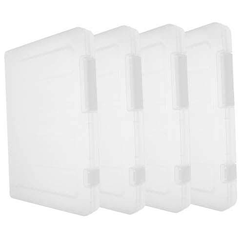 POPETPOP 4 Stück Transparente Dokumentenboxen mit Deckel Stapelbare Kunststoff aufbewahrungsboxen Praktische Flache Aufbewahrung für Büro Zuhause und Projektdateien POPETPOP 4 Stück Transparente Dokumentenboxen mit Deckel Stapelbare Kunststoff aufbewahrungsboxen Praktische Flache Aufbewahrung für Büro Zuhause und Projektdateien von POPETPOP