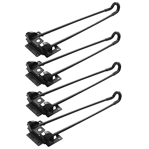 POPETPOP 4 Stück Klappbare Haarnadel Tischbeine 185mm Stabil Platzsparend Metall Möbelbeine für Esstisch Schreibtisch Beistelltisch POPETPOP 4 Stück Klappbare Haarnadel Tischbeine 185mm Stabil Platzsparend Metall Möbelbeine für Esstisch Schreibtisch Beistelltisch von POPETPOP