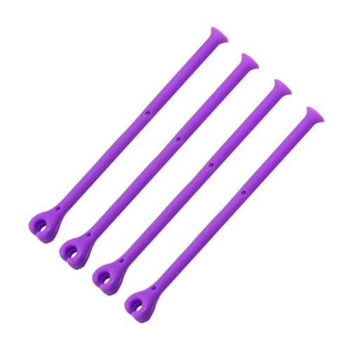 POPETPOP 4Stücke Silikon Weinglas Halter für Schrank Stielglasregal zur Wandmontage Platzsparend und Robust für Bar von POPETPOP