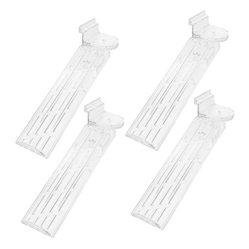 POPETPOP 4stücke Transparente Schuhregale Aus Acryl Hochwertige Schuhhalter Für Sneakers High Heels Und Sandalen Stabile Und Platzsparende Schuhorganisation Für Geschäfte Und Zuhause von POPETPOP