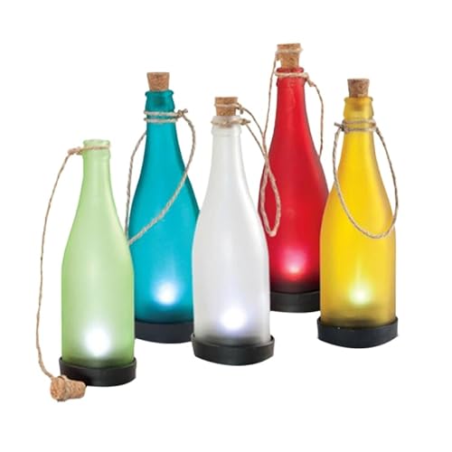 POPETPOP 5 Stk Solar-led-lampe Flaschenbeleuchtung Solarlampen Für Flaschen Draussen Dekorative Lichter von POPETPOP
