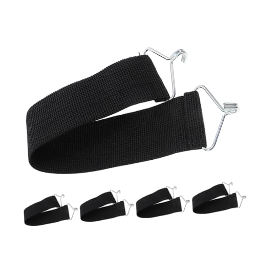 POPETPOP 5 Stück Strap Liege Stuhl Befestigungsgurt Hochleistungsverstärkung Für Loungesessel Bruchsicherer Gurt Erhöhte Tragfähigkeit Vielseitig Einsetzbar Für Camping Und Freizeit von POPETPOP