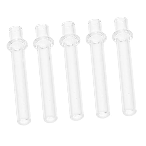 POPETPOP Alkohollampen Glasrohr Hitzebeständig 5 Stück Kleiner Dochthalterrohr für Spirituslampen Outdoor Camping Öllampen Ersatzteile Dochtrohr Leichtes Lampenzubehör für Effiziente Brennversorgung POPETPOP Alkohollampen Glasrohr Hitzebeständig 5 Stück Kleiner Dochthalterrohr für Spirituslampen Outdoor Camping Öllampen Ersatzteile Dochtrohr Leichtes Lampenzubehör für Effiziente Brennversorgung von POPETPOP