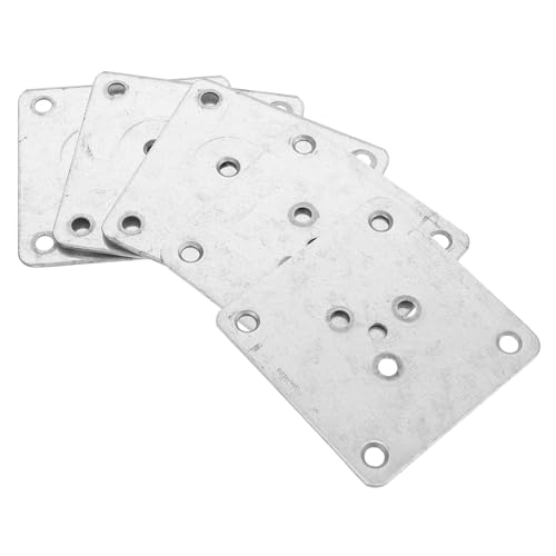POPETPOP 5 Stück Tischbeinverbinder Möbelbein Befestigungsplatten Robustes Eisenmaterial Installieren Geeignet für Tische Stühle Sofas POPETPOP 5 Stück Tischbeinverbinder Möbelbein Befestigungsplatten Robustes Eisenmaterial Installieren Geeignet für Tische Stühle Sofas von POPETPOP