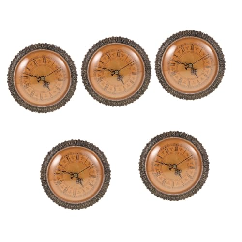 POPETPOP 5 Stück antike Uhr Vintage-Uhreneinsatz Runde Quarzuhr runder Uhreneinsatz rustikal für runder eingelegter Uhrenkopf runder Uhrenkopf DIY-Uhrenkopf Metall Golden POPETPOP 5 Stück antike Uhr Vintage-Uhreneinsatz Runde Quarzuhr runder Uhreneinsatz rustikal für runder eingelegter Uhrenkopf runder Uhrenkopf DIY-Uhrenkopf Metall Golden von POPETPOP