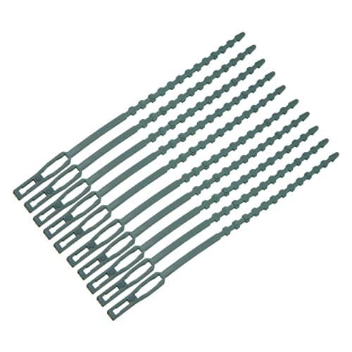 POPETPOP 50 Stück Garten Krawatte Garten Flexible Krawatte Pflanze binden hängend Grünreben Kabelumwicklung Anlage reißverschluss Rebe Klettern Befestigungsschnalle Kabelbindung Dunkelgrün POPETPOP 50 Stück Garten Krawatte Garten Flexible Krawatte Pflanze binden hängend Grünreben Kabelumwicklung Anlage reißverschluss Rebe Klettern Befestigungsschnalle Kabelbindung Dunkelgrün von POPETPOP