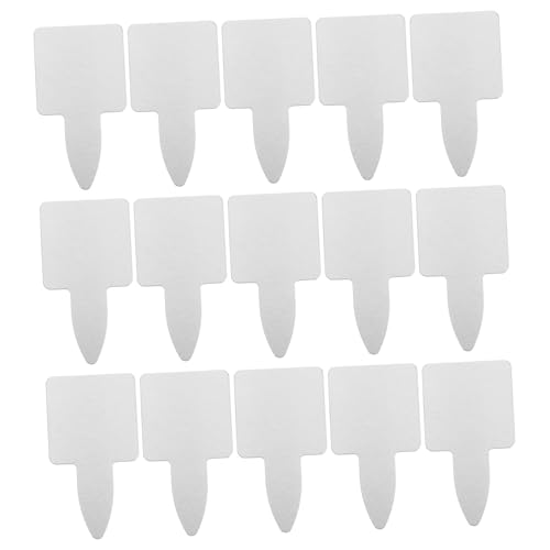 POPETPOP 50stücke Pflanzenschilder Aus Edelstahl Gartenetiketten Zum Kennzeichnen Von Pflanzen Edelstahl-pflanzenmarkierungen Für Haus Und Gartengebrauch von POPETPOP