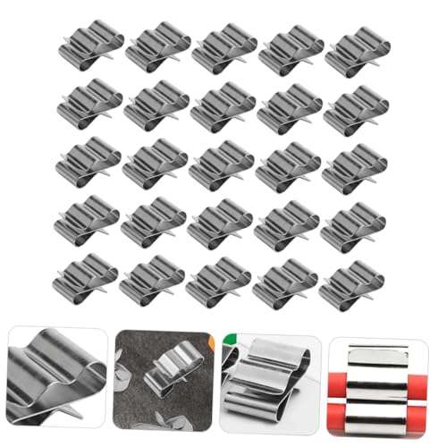 POPETPOP 50 Stück Kabelclips aus Edelstahl Praktische Kabelschellen für Mm² Solar Photovoltaik kabel Robuste Kabelhalter zur Kabelbefestigung an Anhängerrahmen Vielseitig für Heim von POPETPOP