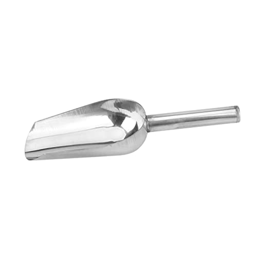 POPETPOP 5stücke Edelstahlschaufel Für Eiswürfel Getreideschaufel Und Reisschaufel Aus Eiswürfelschaufel Lebensmittelschaufel Für Tee Süßigkeiten Dessert Bohnen Lebensmittel von POPETPOP