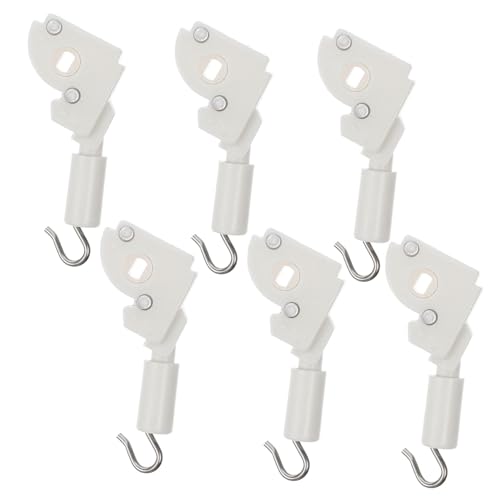 POPETPOP 6 Stück Drapery Wand Tilt Control Hooks Kompatibel mit Horizontalblinden Installieren und Praktisch Zubehör für Jalousien und Vorhänge POPETPOP 6 Stück Drapery Wand Tilt Control Hooks Kompatibel mit Horizontalblinden Installieren und Praktisch Zubehör für Jalousien und Vorhänge von POPETPOP