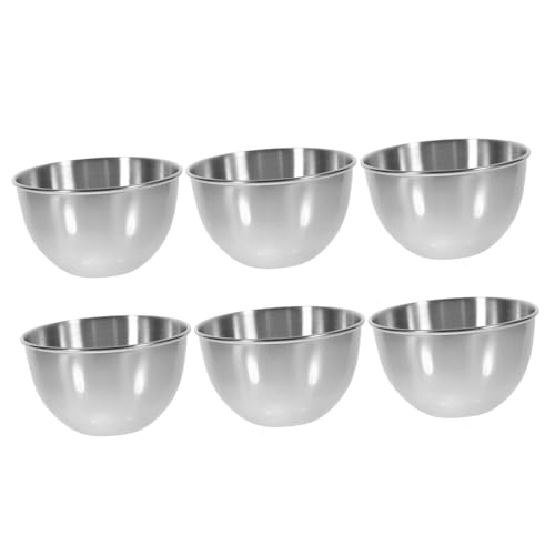 POPETPOP 6 Stück Teiliges Dip Schälchen Mini Sauce Dipschalen für Sushi Gewürze und Dips Robust Rostfrei Hitzebeständig für Party Grill Picknick POPETPOP 6 Stück Teiliges Dip Schälchen Mini Sauce Dipschalen für Sushi Gewürze und Dips Robust Rostfrei Hitzebeständig für Party Grill Picknick von POPETPOP