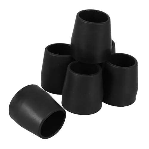 POPETPOP 6 Stück rutschfeste Matte Walker-beinkappen Wanderzubehör Tipps Für Wanderstöcke Wanderstock Endet Ende des Gehstocks Ersatzstockspitzen Gehstockschutz Walker-mützen Gummi Schwarz POPETPOP 6 Stück rutschfeste Matte Walker-beinkappen Wanderzubehör Tipps Für Wanderstöcke Wanderstock Endet Ende des Gehstocks Ersatzstockspitzen Gehstockschutz Walker-mützen Gummi Schwarz von POPETPOP