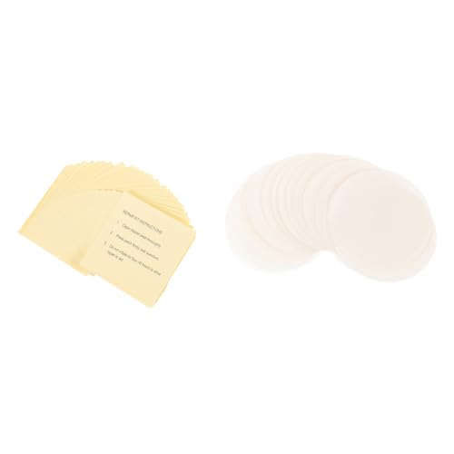 POPETPOP 60 Stück Reparaturflicken Für Luftmatratzen Vinylflicken Reparaturflicken Für Aufblasbare Schwimmbäder Reparaturflicken Für Schlauchboote Transparenter Flicken von POPETPOP