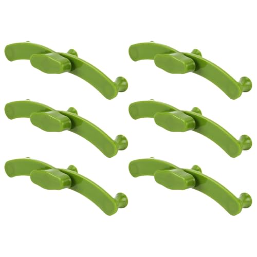 POPETPOP 6 Stück Astbieger, Pflanzenbieger, Pflanzen Bieger Clips für Pflanzenwachstum, Pflanzenkontrolle, Grün von POPETPOP