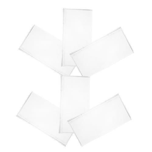 POPETPOP 6stücke Teiliges Transparenter Acryl-schuhständer Halbrund Für Schuhpräsentation Und Aufbewahrung Für Einzelhandel Und Sammlungen Platzsparendes Design von POPETPOP