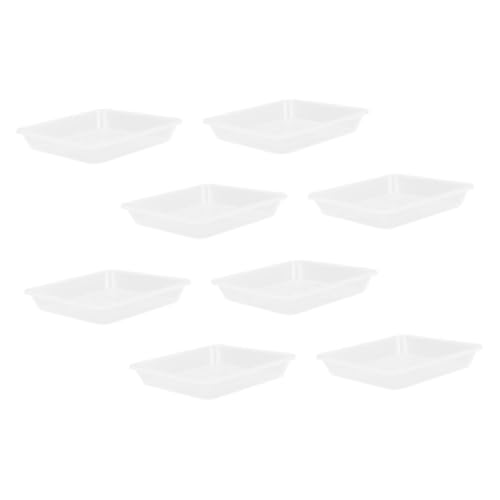 POPETPOP 8 Stück Teiliges Quadratische Pflanzgefäß untersetzer aus Robustem Verdickter Boden und Formbeständig Vielseitig Kompatibel mit Verschiedenen Blumentopfarten für Innenpflanzen POPETPOP 8 Stück Teiliges Quadratische Pflanzgefäß untersetzer aus Robustem Verdickter Boden und Formbeständig Vielseitig Kompatibel mit Verschiedenen Blumentopfarten für Innenpflanzen von POPETPOP