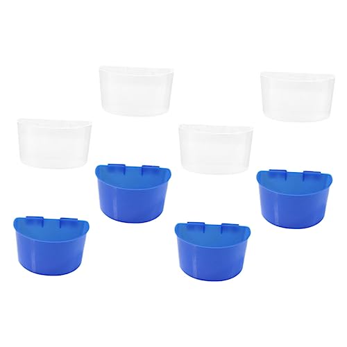 POPETPOP 8 Stück Vogel Sandbecher Käfig Vogel Fütterer Birdie Futterpapagei Hühnerfutter Sittich Wellensittich Nymphensittich Vogelhäuschenhalterung Über Dem Zaun Krähe Taubenfutter Plastik POPETPOP 8 Stück Vogel Sandbecher Käfig Vogel Fütterer Birdie Futterpapagei Hühnerfutter Sittich Wellensittich Nymphensittich Vogelhäuschenhalterung Über Dem Zaun Krähe Taubenfutter Plastik von POPETPOP