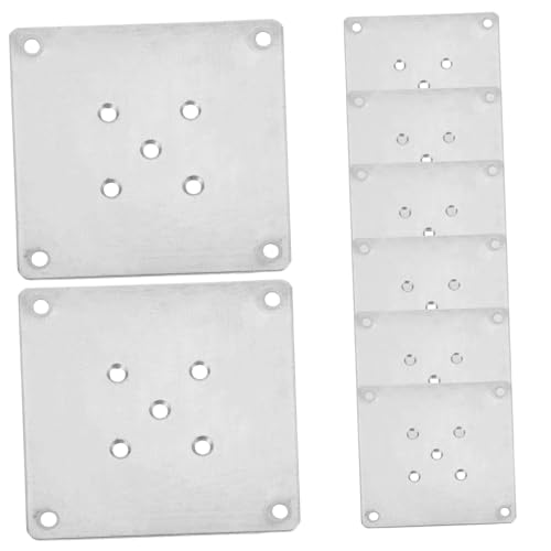 POPETPOP 8Stücke Tischbeinklammern Montageplatten Stabile Möbelverbindung Für Sofas Und Tische Für Möbelreparaturen Und Anpassungen POPETPOP 8Stücke Tischbeinklammern Montageplatten Stabile Möbelverbindung Für Sofas Und Tische Für Möbelreparaturen Und Anpassungen von POPETPOP