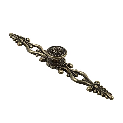 POPETPOP Antike Bronze Schrankknöpfe im Vintage Stil Elegante Möbelgriffe für Kleiderschränke und Kommoden Installieren Retro Design für Stilvolle Einrichtung von POPETPOP