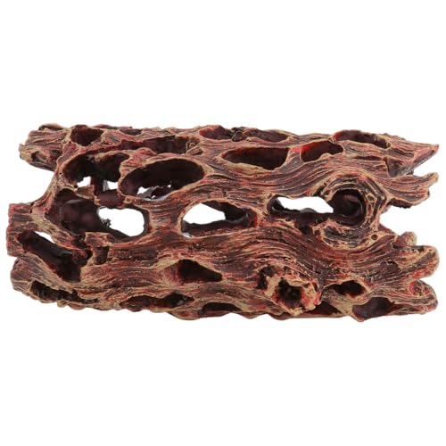 POPETPOP Aquarium Zuchthöhle Garnelen-Unterschlupf Hohlbaum Stamm Ornament Harz Treibholz Betta Versteck Versteck Zucht Punkte Löcher für Betta kleine Eidechsen Schildkröten Reptilien POPETPOP Aquarium Zuchthöhle Garnelen-Unterschlupf Hohlbaum Stamm Ornament Harz Treibholz Betta Versteck Versteck Zucht Punkte Löcher für Betta kleine Eidechsen Schildkröten Reptilien von POPETPOP