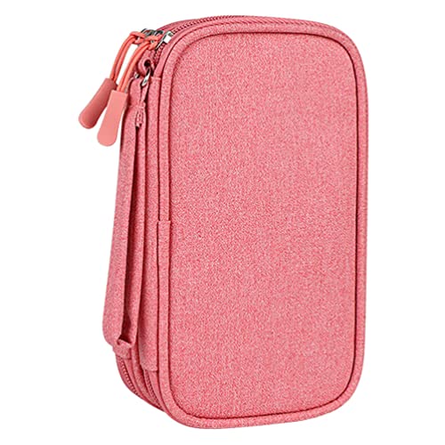 POPETPOP Tragbare Aufbewahrungstasche Aus Oxford Doppelter Schutz Für Digitale Geräte Für Kabel Powerbank Und Zubehör Wasserfest Und Leicht Für Reisen Und Täglichen Gebrauch von POPETPOP