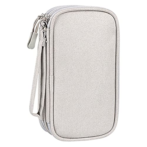 POPETPOP Oxford Cloth Digital Organizer Bag Für Externe Kabelgebundene Geräte Und Zubehör Kleiner Elegantem Leicht Und Tragbar Für Und Täglichen Gebrauch von POPETPOP