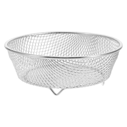 POPETPOP Edelstahlblech Bbq-bratkorb Halogenofen Kompressor Zerhacker Airfryer-korb Ninja-doppelstapel-luftfritteuse Kleine Heißluftfritteuse Fisch Dörrgestell Grill Fritteusen Silver Rostfreier Stahl POPETPOP Edelstahlblech Bbq-bratkorb Halogenofen Kompressor Zerhacker Airfryer-korb Ninja-doppelstapel-luftfritteuse Kleine Heißluftfritteuse Fisch Dörrgestell Grill Fritteusen Silver Rostfreier Stahl von POPETPOP