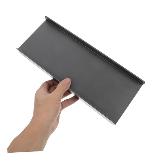 POPETPOP Badezimmerregal Schwebende Regale Für Metallregal Selbstklebendes Küchenregal Kleine Regale Küchenregal Badezimmerregal Organizer Halterungsregal Aluminiumlegierung Grau von POPETPOP
