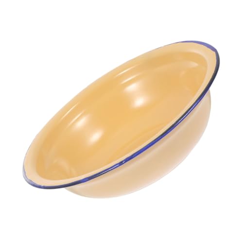 POPETPOP Emailleschüssel Mit Retro-design Emaillegeschirr Zum Kochen Und Waschen Von Gemüse Emaille-suppenschüsseln Für Hause Langlebige Und Bruchfeste Schüssel Für Verschiedene POPETPOP Emailleschüssel Mit Retro-design Emaillegeschirr Zum Kochen Und Waschen Von Gemüse Emaille-suppenschüsseln Für Hause Langlebige Und Bruchfeste Schüssel Für Verschiedene von POPETPOP