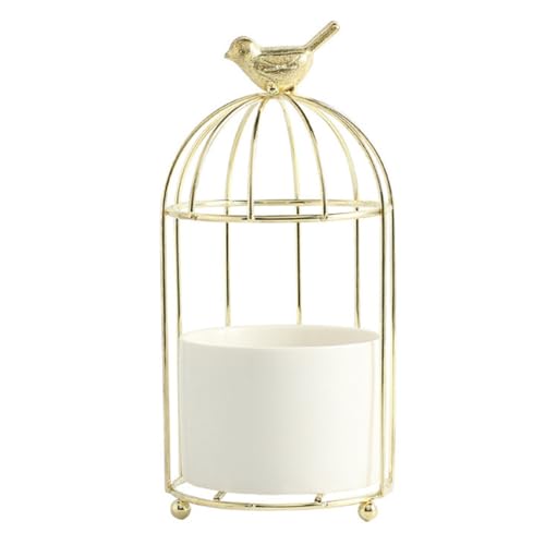 POPETPOP Blumentopf Eisenregal-blumentopf Keramik Gartenarbeit Dekorativer Übertopf Für Zuhause Büro Bar POPETPOP Blumentopf Eisenregal-blumentopf Keramik Gartenarbeit Dekorativer Übertopf Für Zuhause Büro Bar von POPETPOP