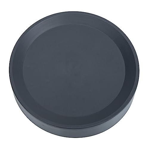 POPETPOP Blumentopf Tablett Pflanze Pflanzenständer Tabletts im Freien Basen Blumentöpfe für den Garten Blumentopffüße Blumentopfständer mit Rädern Tablett mit Rad pp Grey von POPETPOP