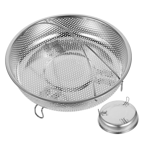 POPETPOP Dampfkorb Verstellbarer Gemüsedampfer mit Abnehmbarer Funktion Multifunktionales Küchensieb für Gesundes Dämpfen von Gemüse Eier POPETPOP Dampfkorb Verstellbarer Gemüsedampfer mit Abnehmbarer Funktion Multifunktionales Küchensieb für Gesundes Dämpfen von Gemüse Eier von POPETPOP