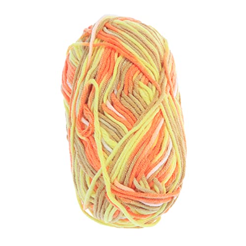 POPETPOP Dickes Baumwollgarn Milchbaumwolle Handgewebt Warm für Stricken und Häkeln von Pullovern Mützen Schals DIY Projekte von POPETPOP