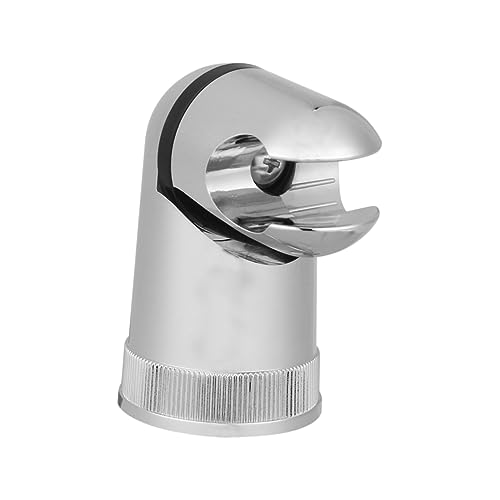 POPETPOP Duschkopfhalterung Hochwertigem Abs Rotierender Runder Halter Stabile Montagehalterung für Handbrause Flexibel Verstellbar Geeignet für Badezimmerfamilien Einfache Installation von POPETPOP