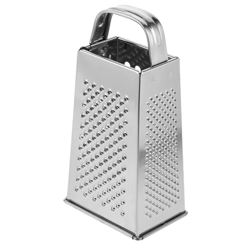 POPETPOP Edelstahl Küchenreibe Seitig Multifunktional Handheld Gemüseschneider mit Starkem Schneideblatt für Kartoffeln Käse Gurken und Obst Rostfrei Langlebig und Sicher Anwendung POPETPOP Edelstahl Küchenreibe Seitig Multifunktional Handheld Gemüseschneider mit Starkem Schneideblatt für Kartoffeln Käse Gurken und Obst Rostfrei Langlebig und Sicher Anwendung von POPETPOP