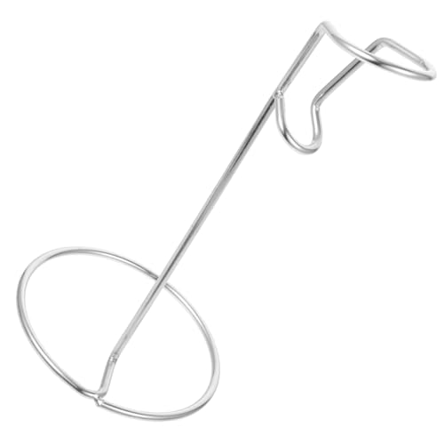 POPETPOP Edelstahl Milchaufschäumer Ständer Rutschfester Mixer Halter Stabiler Eiermixer Halterung Praktisch für Küche und Induktionsherd Geeignet von POPETPOP