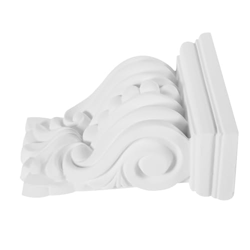 POPETPOP Europäische Corbels Dekorative PU Klammern für Innen und Außendekoration Stilvolle Wandstützen im Europäischen Design für Haushalt und Langlebig POPETPOP Europäische Corbels Dekorative PU Klammern für Innen und Außendekoration Stilvolle Wandstützen im Europäischen Design für Haushalt und Langlebig von POPETPOP