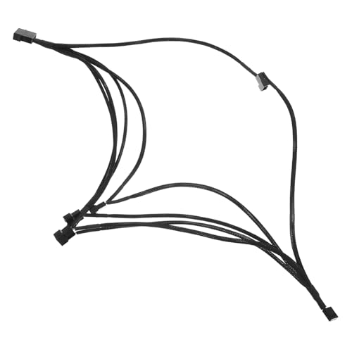 POPETPOP Computerlüfter-adapterkabel Splitterkabel Pc-lüfter-konverterkabel Für Mehrere Lüfter Anschluss Lüfter-verlängerungskabel Lüfter-adapterkabel von POPETPOP