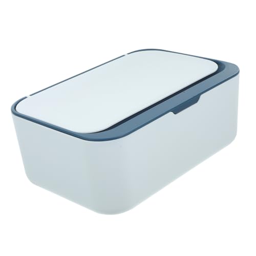 POPETPOP Feuchttücherbox Großvolumig Wasserdichtes Gehäuse mit Klappdeckel Stabiler Tissue Box Halter für Zuhause Büro Bad Praktische Aufbewahrung für Feuchttücher und Papierhandtücher von POPETPOP