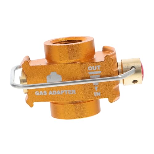 POPETPOP Gaskartuschenadapter für Propantanks Wiederverwendbarer Gasnachfülladapter Tragbar und Kompatibel mit Flachen Gasflaschen für Camping POPETPOP Gaskartuschenadapter für Propantanks Wiederverwendbarer Gasnachfülladapter Tragbar und Kompatibel mit Flachen Gasflaschen für Camping von POPETPOP