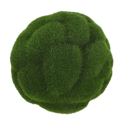 POPETPOP Künstlicher Moosball Für Innenräume Dekoratives Für Fenster Tisch Und Realistisch Gestaltet Für Stilvolle Wohnakzente von POPETPOP