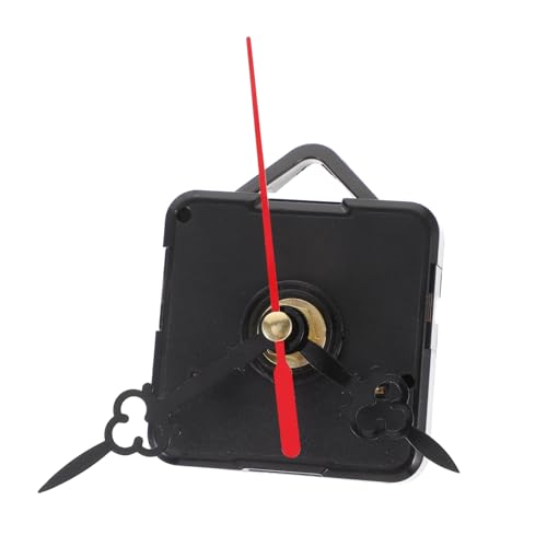 POPETPOP Geräuschloses Batteriebetriebenes Uhrwerk mit Zeigerset Robustes Kunststoff Clock Motor Kit für DIY Wanduhr Reparatur und Präzise Zeiger Kompatibel für Uhrmacher und Bastler von POPETPOP